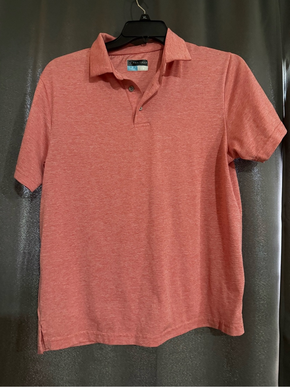 PGA tour Coral Polo Shirt - Men